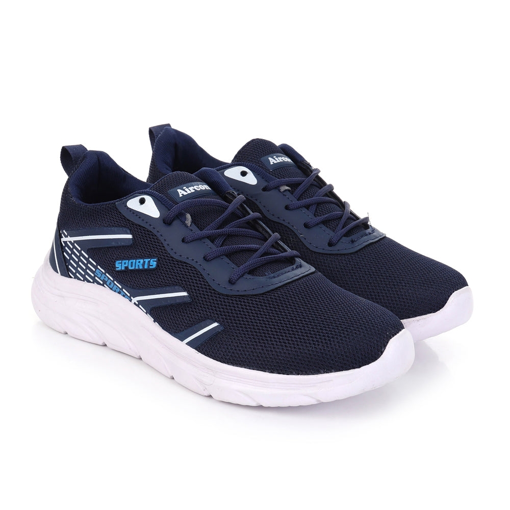 CHARGE-1 Men's Sports Running Walking Casual Stylish & Lightweight Shoes Casuals For Men (Navy, Blue , 8)