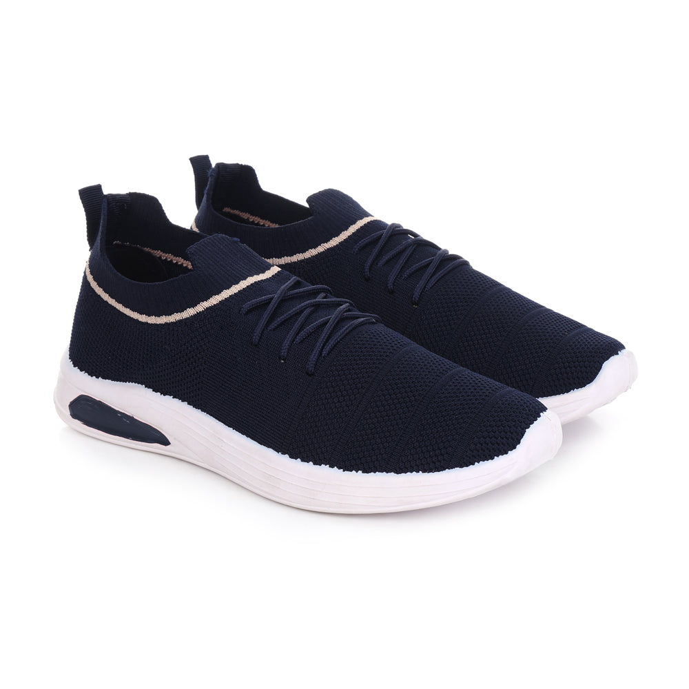 GADAR-25 Men's Sports Running Walking Casual Stylish & Lightweight Shoes Casuals For Men (Navy, Blue , 6)