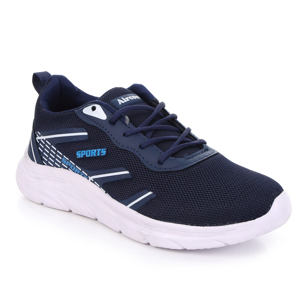 CHARGE-1 Men's Sports Running Walking Casual Stylish & Lightweight Shoes Casuals For Men (Navy, Blue , 8)