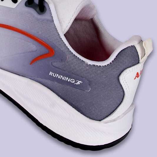 HYBRID-2 Sports Running Casual Shoes For Men -Grey, 10