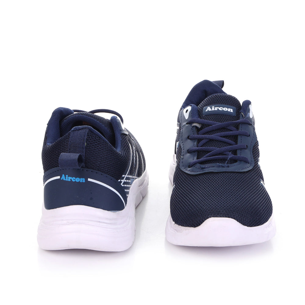 CHARGE-1 Men's Sports Running Walking Casual Stylish & Lightweight Shoes Casuals For Men (Navy, Blue , 8)