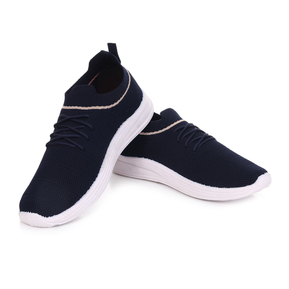 GADAR-25 Men's Sports Running Walking Casual Stylish & Lightweight Shoes Casuals For Men (Navy, Blue , 6)