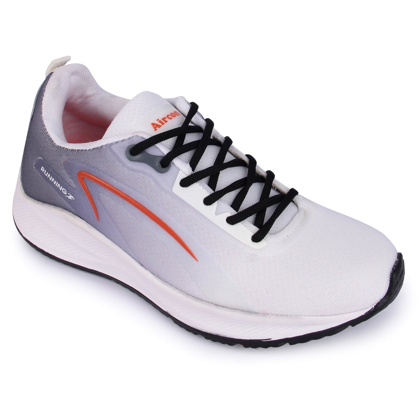 HYBRID-2 Sports Running Casual Shoes For Men -Grey, 10