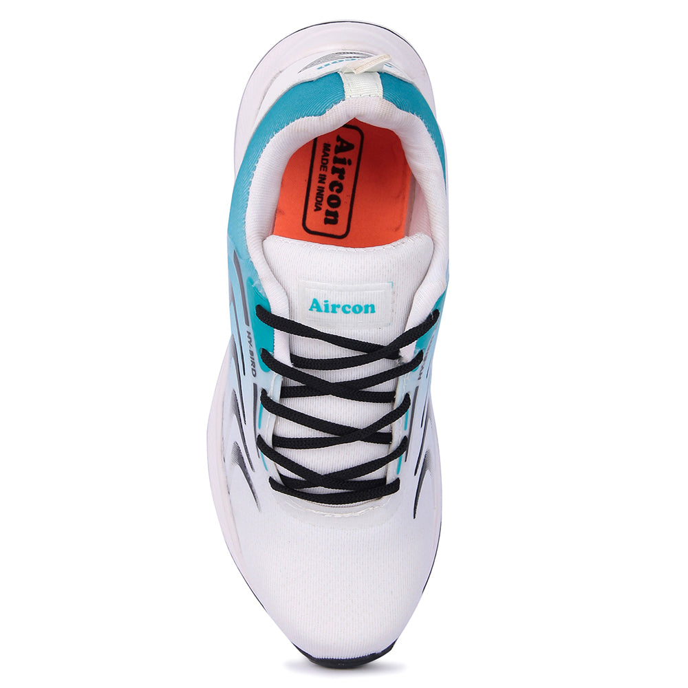 AIRCON HYBRID-4 Sports Running Casual Shoes For Men Casuals For Men (Green , 8)