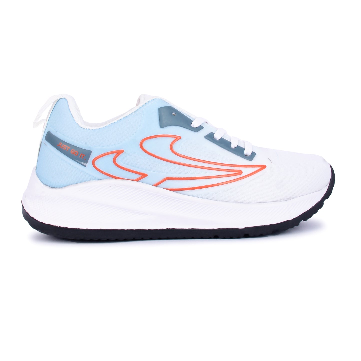 AIRCON HYBRID-6 Sports Running Shoes Casuals For Men (Navy, Blue, Red , 10)