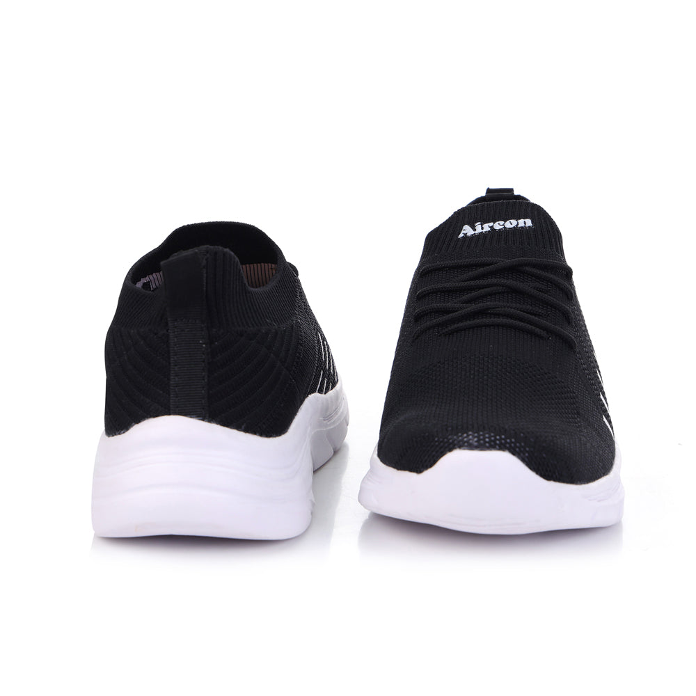 Men's Range-74 Sports Walking Running Casual Stylish Comfortable Shoes Casuals For Men (Black , 6)