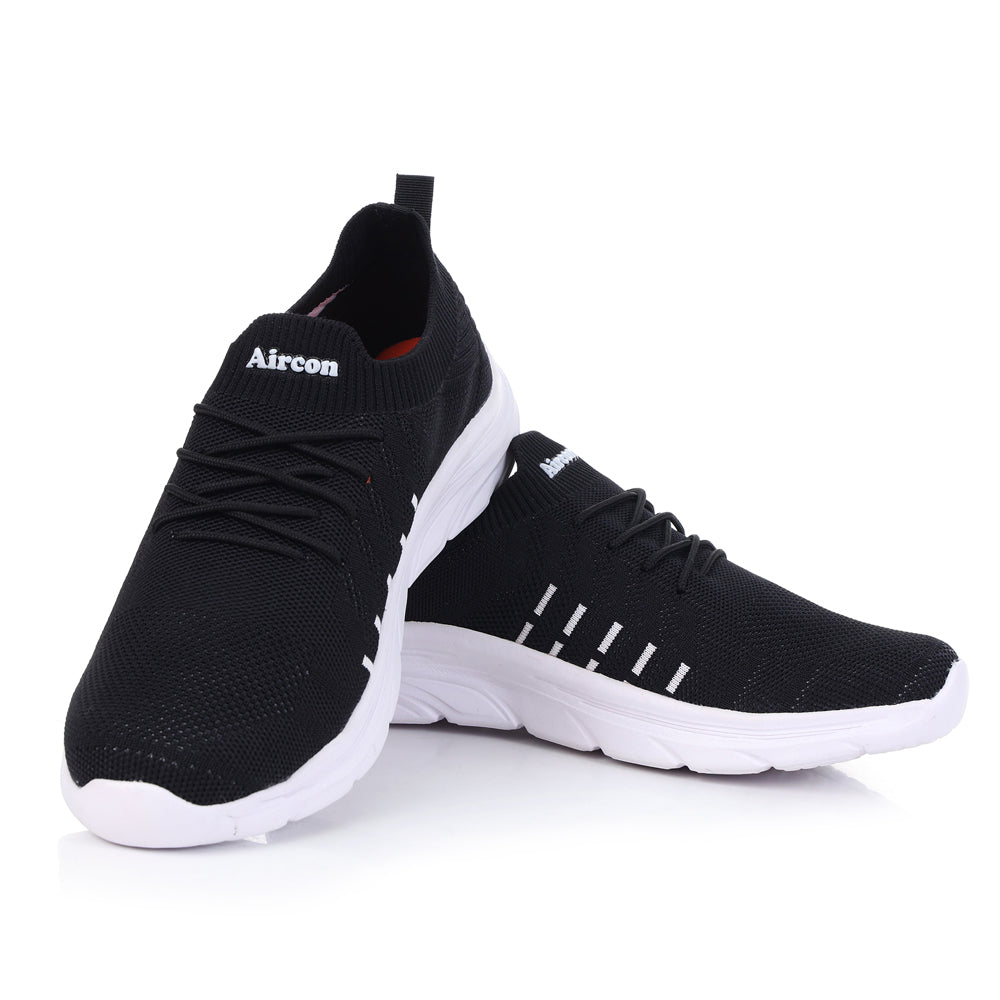 Men's Range-74 Sports Walking Running Casual Stylish Comfortable Shoes Casuals For Men (Black , 6)