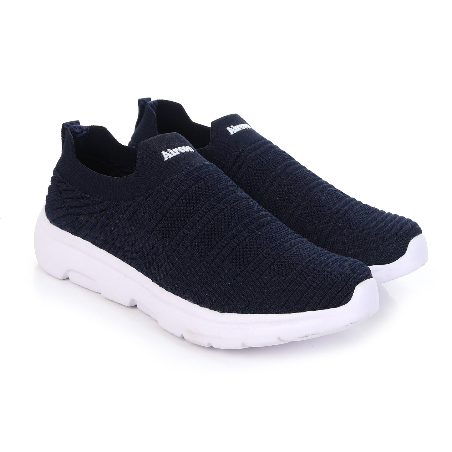 MAX-5 Sports Running Casual Shoes For Men Casuals For Men (Black & Navy , 6)