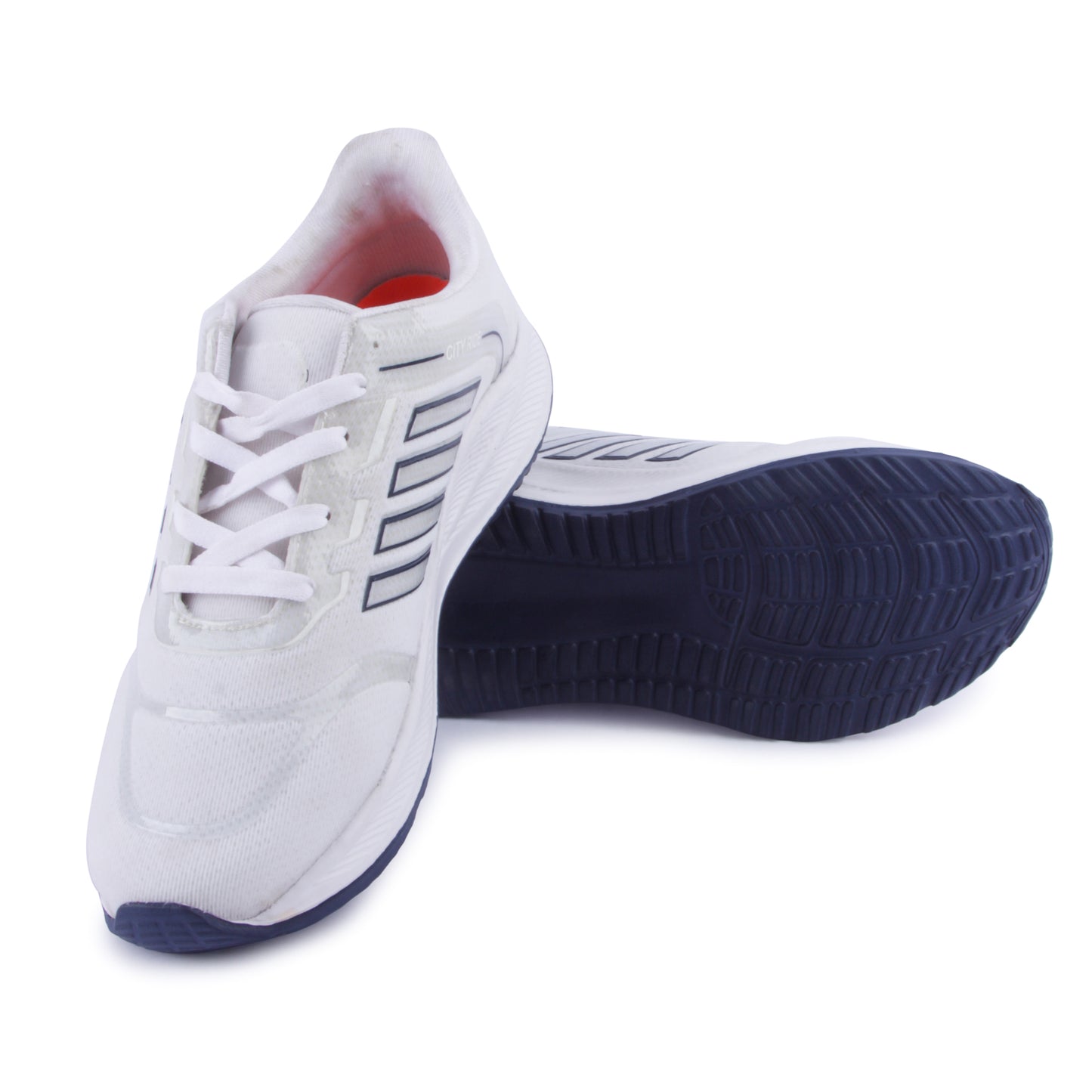 Stylish Light Weight Eva Sports Shoe For Men Running Shoes Casuals For Men (White , 9)