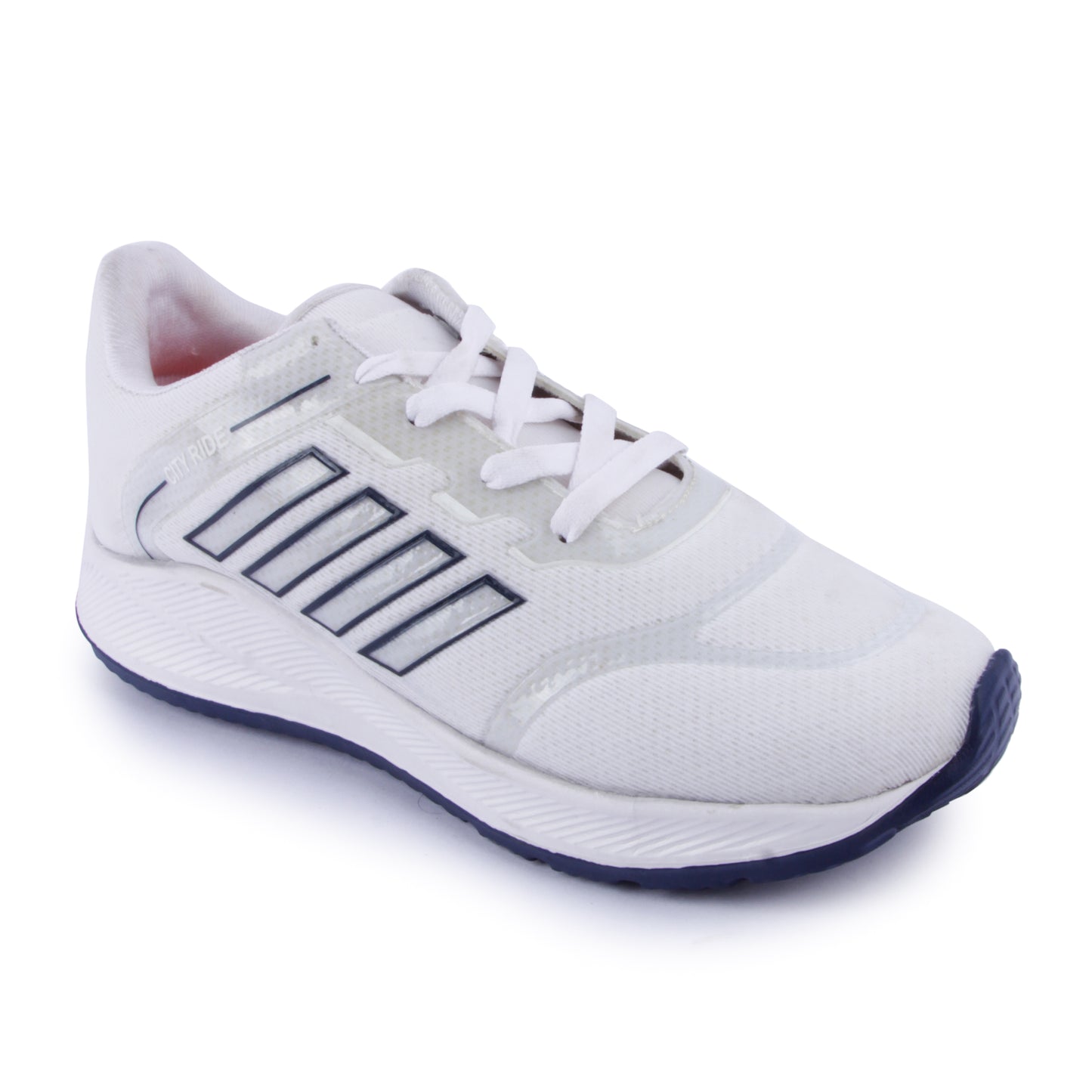 Stylish Light Weight Eva Sports Shoe For Men Running Shoes Casuals For Men (White , 9)