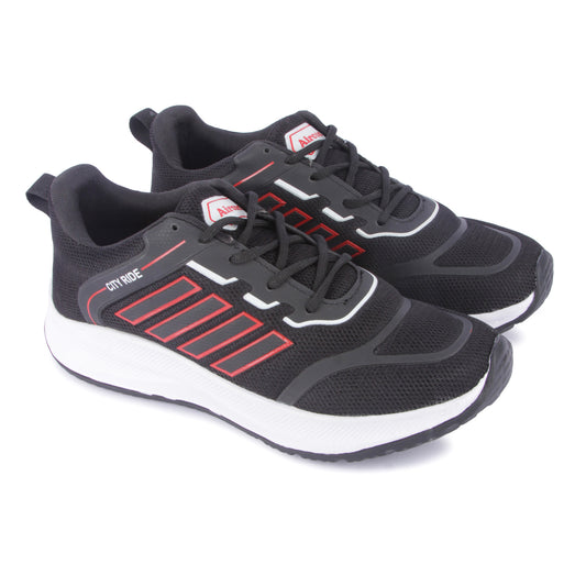 Stylish Light Weight Eva Sports Shoe For Men Running Shoes Casuals For Men (White , 9)