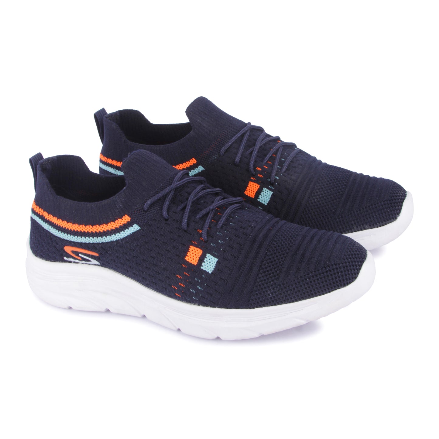 AIRCON Stylish Light Weight Eva Sports Shoe Casuals For Men - Range 22 - (Navy, Blue , 9)