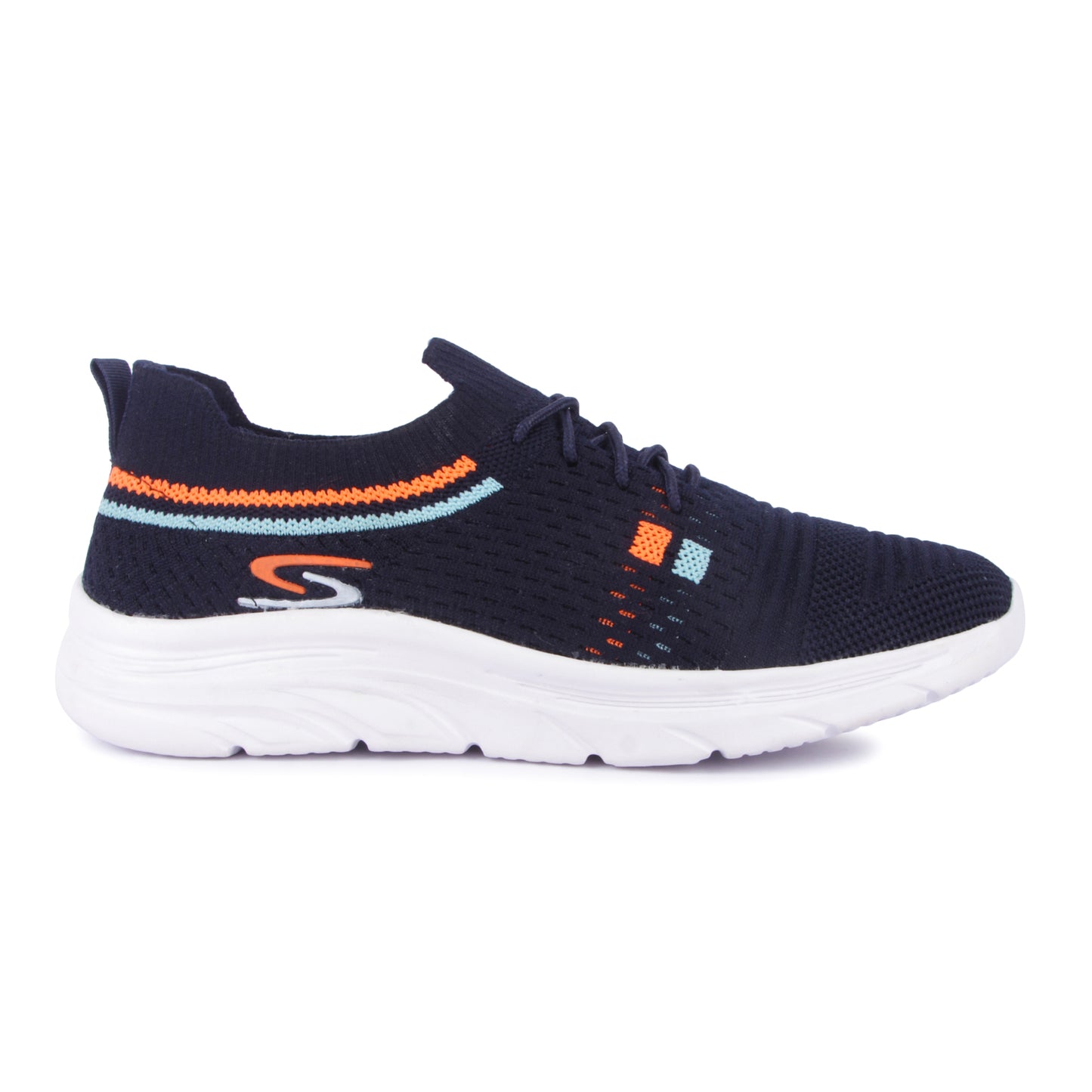 AIRCON Stylish Light Weight Eva Sports Shoe Casuals For Men - Range 22 - (Navy, Blue , 9)