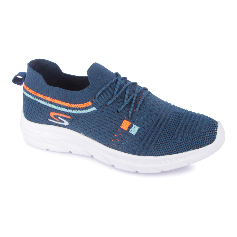 AIRCON Stylish Light Weight Eva Sports Shoe Casuals For Men - Range 22 - (Navy, Blue , 9)