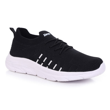 Men's Range-74 Sports Walking Running Casual Stylish Comfortable Shoes Casuals For Men  (Black , 6)