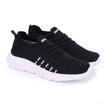 Men's Range-74 Sports Walking Running Casual Stylish Comfortable Shoes Casuals For Men  (Black , 6)