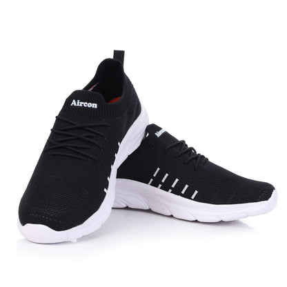 Men's Range-74 Sports Walking Running Casual Stylish Comfortable Shoes Casuals For Men  (Black , 6)